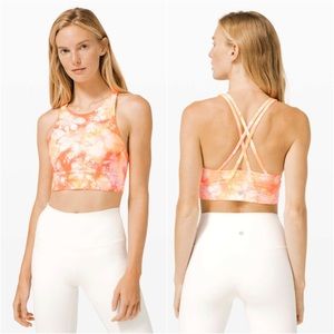 Lululemon Energy Bra High Neck Long Line
